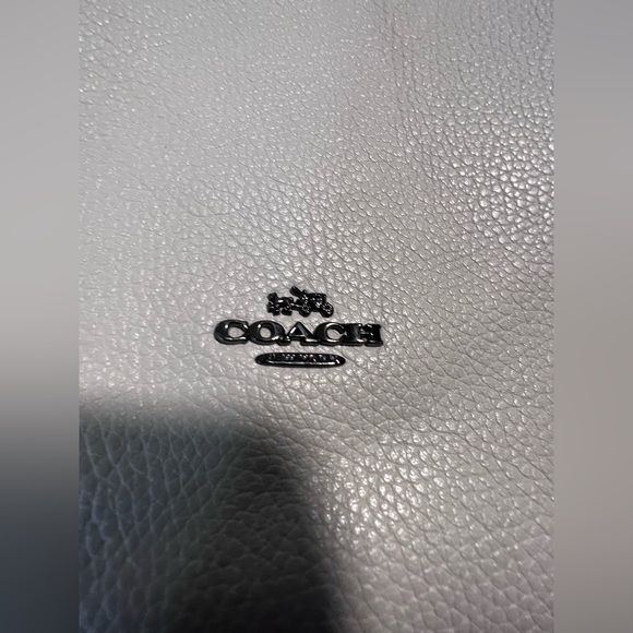 COACH Turnlock Edie Carryall In Colorblock With Snakeskin Detail w/ Wallet - Picture 3 of 16